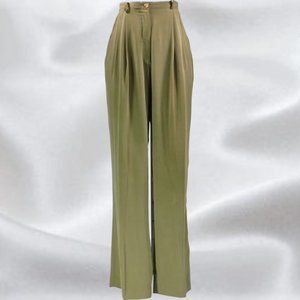 Made in Canada Olive Green Dress Pants in Size 8